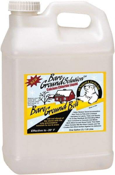 Bare Ground Solutions - 2.5 Gal Jug Magnesium Chloride Liquid - Effective to -20°F - Industrial Tool & Supply