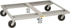 Little Giant - 3,600 Lb Capacity Steel Pallet Dolly - 48" Long x 40" Wide x 9" High, 6" Phenolic Wheels - Industrial Tool & Supply