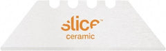 Slice - 2 Piece Ceramic Utility Knife Blade - 63mm OAL - Industrial Tool & Supply