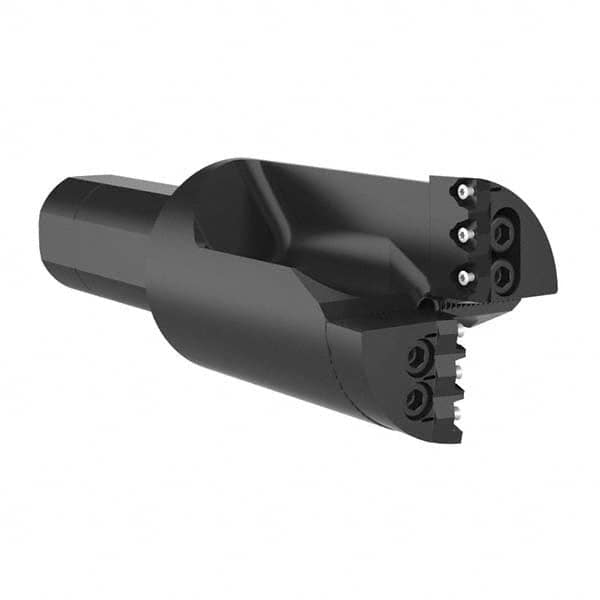 Allied Machine and Engineering - 3-31/64" Max Drill Depth, 1xD, 81.3mm Diam, Indexable Insert Drill - Industrial Tool & Supply