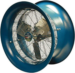 Patterson Fan - 22" Blade, 1/2 hp, 5,570 CFM, Industrial Circulation Fan - Suspension, 208-230/460 Volts, 1 Speed - Industrial Tool & Supply