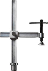 Bessey - 1,200 Lb Holding Capacity, 12" Max Opening Capacity, 1,200 Lb Clamping Pressure, Manual Hold Down Clamp - 10" Arm Length, 10-5/8" Clamp Length, 2-19/32" Clamp Width, 15-3/4" Clamp Height, 28mm Stud Mount, Steel - Industrial Tool & Supply