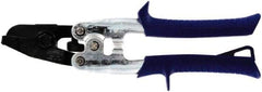 Midwest Snips - 10" OAL Hand Notcher for HVAC - 1" Jaw Width, 1.275" Jaw Depth - Industrial Tool & Supply