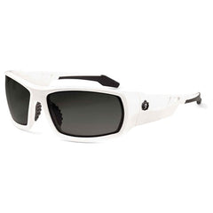 Odin Smoke Lens White Safety Glasses - Industrial Tool & Supply