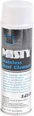 Misty - 15 fl oz Liquid Stainless Steel Cleaner & Polish - Lemon Scented, Aerosol Container - Industrial Tool & Supply