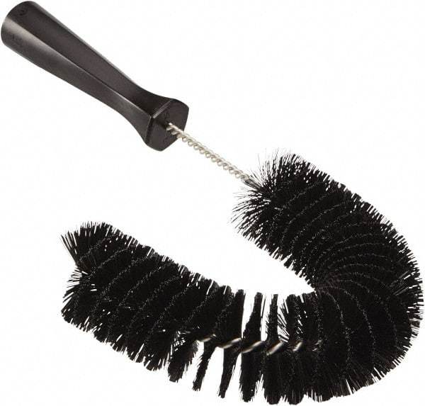 Vikan - 2-1/4" Diam Polyester Hook Brush - 15-1/2" OAL, 6-1/2" Head Length, Polypropylene Handle - Industrial Tool & Supply