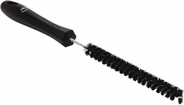 Vikan - 0.6" Diam Polyester Tube Brush - 12.2031" OAL, 6-1/2" Head Length, Polypropylene Handle - Industrial Tool & Supply