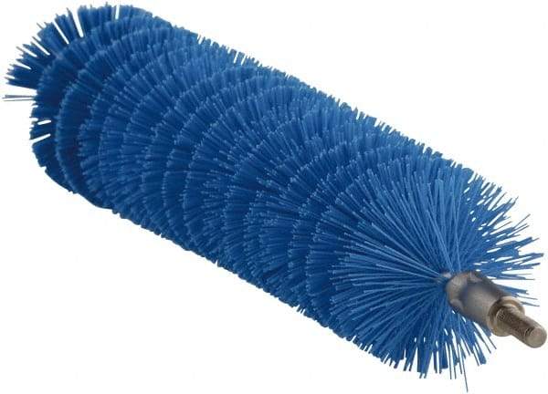 Vikan - 1.6" Diam Polyester Tube Brush - 8" OAL, Stainless Steel Handle - Industrial Tool & Supply
