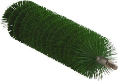 Vikan - 1.6" Diam Polyester Tube Brush - 8" OAL, Stainless Steel Handle - Industrial Tool & Supply