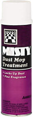Misty - Aerosol Dust Mop Treatment - Use on Asphalt, Cement, Concrete, Ceramic, Laminates, Finished Wood, Linoleum, Vinyl, Terrazzo, Rubber, Vinyl Composite Tile (VCT) - Industrial Tool & Supply