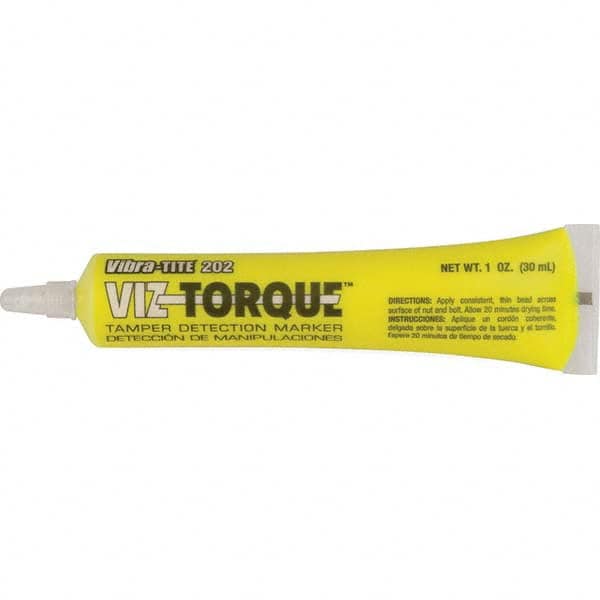 Vibra-Tite - Markers & Paintsticks Type: Visual Vibratory Indicator Color: Yellow - Industrial Tool & Supply