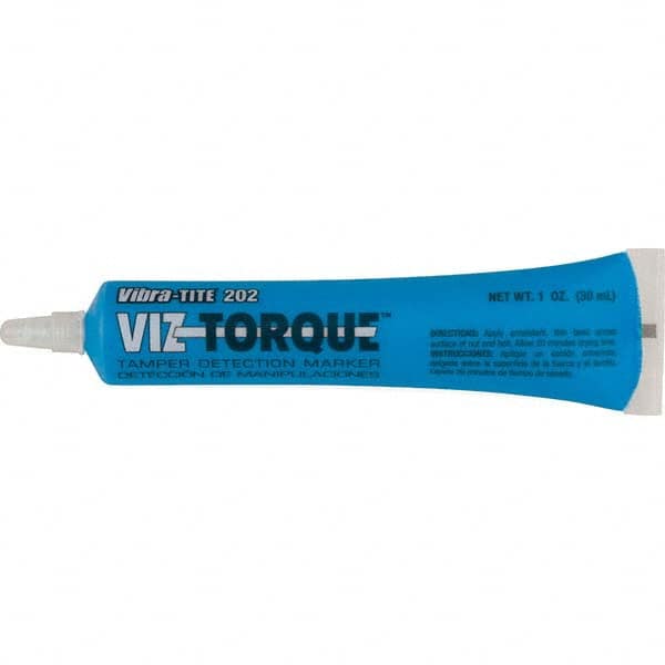 Vibra-Tite - Markers & Paintsticks Type: Visual Vibratory Indicator Color: Blue - Industrial Tool & Supply