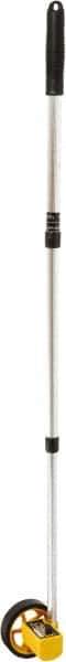 Johnson Level & Tool - 10,000m Counter Limit, 3-1/2' OAL, Measuring Wheel - Measures in Meters/cm - Industrial Tool & Supply