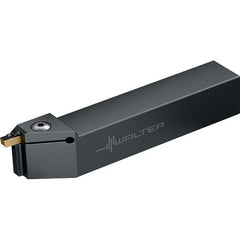 Walter - G1511, External, Right Hand, 6mm Max Depth of Cut, 3mm to 1/4" Groove Width, Indexable Grooving Tool Holder - GX Insert Compatibility, 25mm Shank Height, 25mm Shank Width, 130mm OAL, Through Coolant - Industrial Tool & Supply