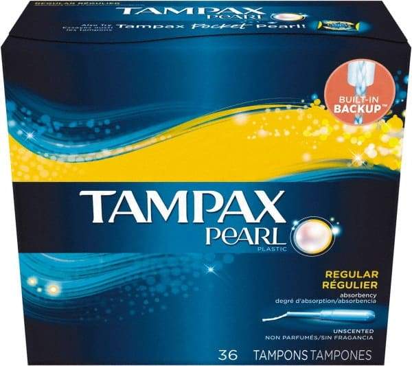 Tampax - Tampons - Regular Absorbency Tampons - Industrial Tool & Supply