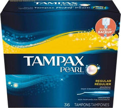 Tampax - Tampons - Regular Absorbency Tampons - Industrial Tool & Supply