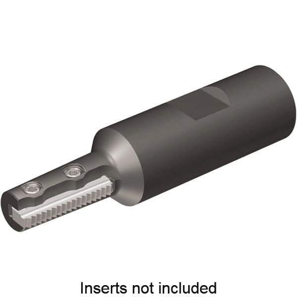 Kennametal - 11.5mm Cut Diam, 26mm Max Hole Depth, 20mm Shank Diam, Indexable Thread Mill - Insert Style TMT24, 24mm Insert Size, 1 Insert, Toolholder Style TMT24, 81mm OAL - Industrial Tool & Supply