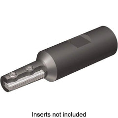 Kennametal - 0.45" Cut Diam, 1.02" Max Depth of Cut, 3/4" Shank Diam, Indexable Thread Mill - Insert Style TMT24, 24mm Insert Size, 1 Insert, Toolholder Style TMT24, 3.23" OAL - Industrial Tool & Supply