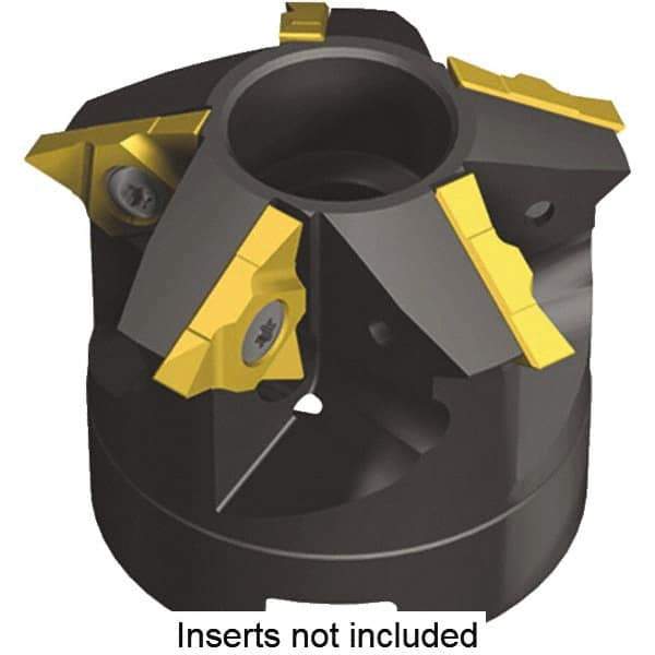 Kennametal - 1.653" Cut Diam, 1.58" Max Depth of Cut, 0.5mm Arbor Hole Diam, Indexable Thread Mill - Insert Style KTM16, 16mm Insert Size, 4 Inserts, Toolholder Style KTMD, 1.58" OAL - Industrial Tool & Supply