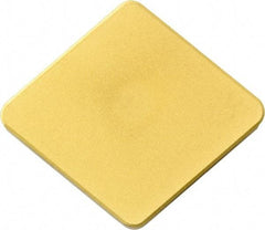 Kyocera - CNM434 Grade KBN900 CBN Turning Insert - TiN Finish, 80° Diamond, 1/2" Inscr Circle, 3/16" Thick, 1/16" Corner Radius - Industrial Tool & Supply