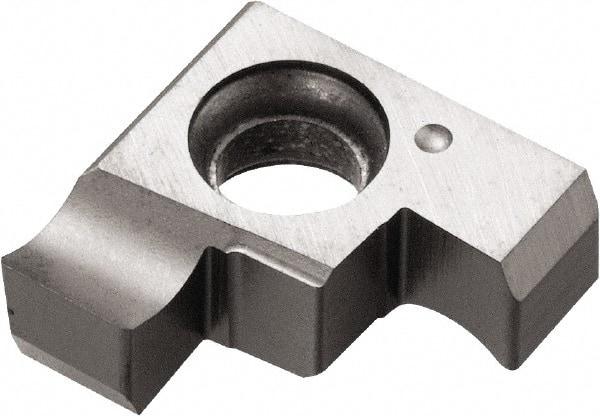 Kyocera - 100GE B Grade PR1225, 1mm Cutting Width Carbide Grooving Insert - 2.2mm Max Depth of Cut, Right Hand, 0.05mm Corner Radius, Megacoat Finish - Industrial Tool & Supply