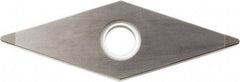 Kyocera - VNGA331 Grade KBN05M CBN Turning Insert - Megacoat Finish, 35° Diamond, 3/8" Inscr Circle, 3/16" Thick, 1/64" Corner Radius - Industrial Tool & Supply