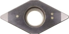 Kyocera - DCMW32.51 Grade KBN25M CBN Turning Insert - Megacoat Finish, 55° Diamond, 3/8" Inscr Circle, 5/32" Thick, 1/64" Corner Radius - Industrial Tool & Supply