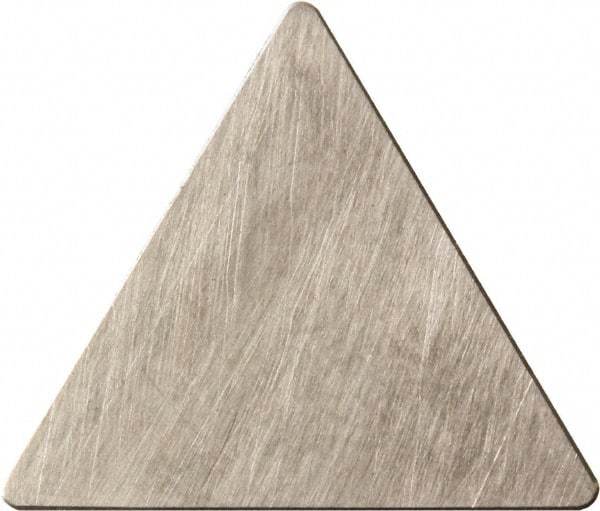 Kyocera - TPM222 Grade CA4515 Carbide Turning Insert - TiCN/Al2O3 Finish, 60° Triangle, 1/4" Inscr Circle, 1/8" Thick, 1/32" Corner Radius - Industrial Tool & Supply