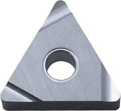 Kyocera - TNGG332 C Grade TN620 Cermet Turning Insert - Uncoated, 60° Triangle, 3/8" Inscr Circle, 3/16" Thick, 1/32" Corner Radius - Industrial Tool & Supply