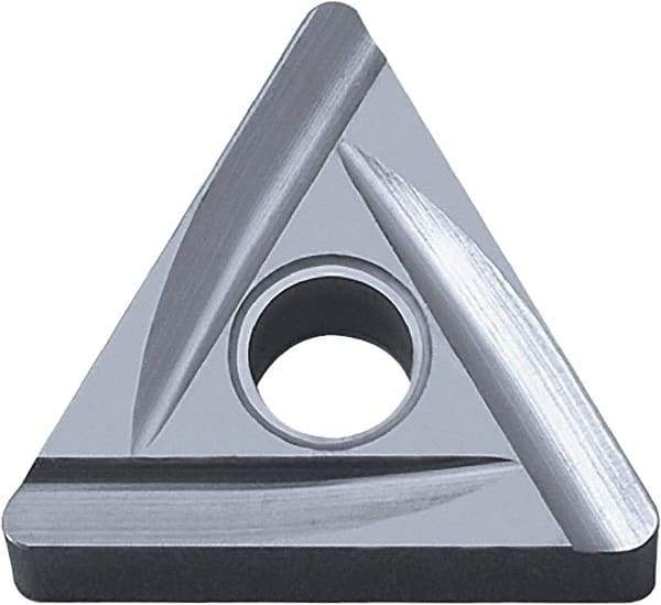 Kyocera - TNGG330.5 B Grade PR930 Carbide Turning Insert - TiCN Finish, 60° Triangle, 3/8" Inscr Circle, 3/16" Thick, 0.008" Corner Radius - Industrial Tool & Supply