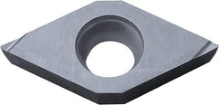 Kyocera - DCGT32.50.5 F Grade PR930 Carbide Turning Insert - TiCN Finish, 55° Diamond, 3/8" Inscr Circle, 5/32" Thick, 0.008" Corner Radius - Industrial Tool & Supply