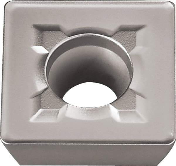 Kyocera - SDMT080308 K Grade KW10 Carbide Milling Insert - WC/Co Finish, 6.35mm Thick, 8.001mm Inscribed Circle, 0.8mm Corner Radius - Industrial Tool & Supply