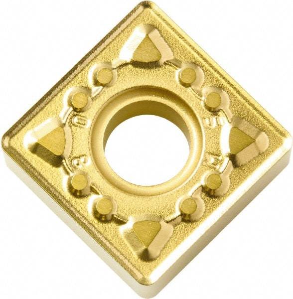 Kyocera - SNMG433 MS Grade CA6525 Carbide Turning Insert - TiCN/Al2O3/TiN Finish, 90° Square, 1/2" Inscr Circle, 3/16" Thick, 3/64" Corner Radius - Industrial Tool & Supply