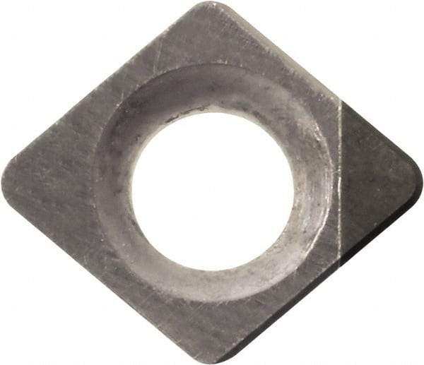Kyocera - CCMW32.51 Grade KBN510 CBN Turning Insert - Uncoated, 80° Diamond, 3/8" Inscr Circle, 5/32" Thick, 1/64" Corner Radius - Industrial Tool & Supply