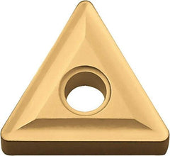 Kyocera - TNMG433 Grade CA530 Carbide Turning Insert - TiCN/Al2O3/TiN Finish, 60° Triangle, 1/2" Inscr Circle, 3/16" Thick, 3/64" Corner Radius - Industrial Tool & Supply