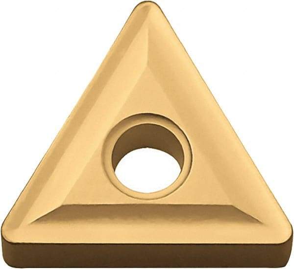 Kyocera - TNMG431 Grade CA4515 Carbide Turning Insert - TiCN/Al2O3 Finish, 60° Triangle, 1/2" Inscr Circle, 3/16" Thick, 1/64" Corner Radius - Industrial Tool & Supply