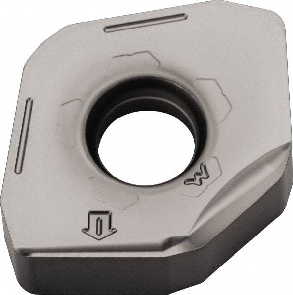 Kyocera - PNEU1205 W Grade PR1510 Carbide Milling Insert - Megacoat Nano Finish, 5.56mm Thick - Industrial Tool & Supply