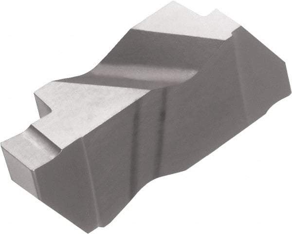 Kyocera - 3062KCGDP Grade PR1215, 1/16" Cutting Width Carbide Grooving Insert - 1/8" Max Depth of Cut, Left Hand, 0.008" Corner Radius, Megacoat Finish - Industrial Tool & Supply