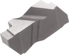 Kyocera - 3062KCGDP Grade PR1215, 1/16" Cutting Width Carbide Grooving Insert - 1/8" Max Depth of Cut, Left Hand, 0.008" Corner Radius, Megacoat Finish - Industrial Tool & Supply