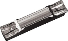 Kyocera - 4020GDFM GM Grade PR1225, 4mm Cutting Width Carbide Grooving Insert - Neutral, 0.4mm Corner Radius, Megacoat Finish - Industrial Tool & Supply