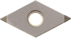 Kyocera - DNGA433 Grade KBN05M CBN Turning Insert - Megacoat Finish, 55° Diamond, 1/2" Inscr Circle, 3/16" Thick, 3/64" Corner Radius - Industrial Tool & Supply