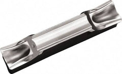 Kyocera - 4020GDFM DM Grade TN90, 4mm Cutting Width Cermet Grooving Insert - Neutral, 0.4mm Corner Radius, TiCN/NbC Finish - Industrial Tool & Supply