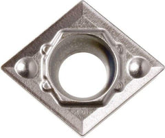 Kyocera - CCMT21.50.5 HQ Grade CA6515 Carbide Turning Insert - TiCN/Al2O3/TiN Finish, 80° Diamond, 1/4" Inscr Circle, 3/32" Thick, 0.008" Corner Radius - Industrial Tool & Supply