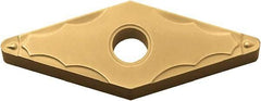 Kyocera - VNMG331 GP Grade CA530 Carbide Turning Insert - TiCN/Al2O3/TiN Finish, 35° Diamond, 3/8" Inscr Circle, 3/16" Thick, 1/64" Corner Radius - Industrial Tool & Supply