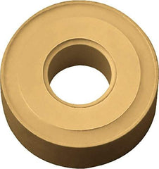 Kyocera - RNMG43 Grade CA525 Carbide Turning Insert - TiCN/Al2O3/TiN Finish, Round, 1/2" Inscr Circle, 3/16" Thick - Industrial Tool & Supply