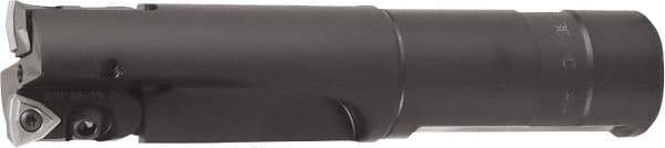 Kyocera - 2-3/4" Max Drill Depth, 1.46" Diam, Indexable Insert Drill - 2 Inserts, 1-1/4" Shank Diam, Whistle Notch Shank - Industrial Tool & Supply