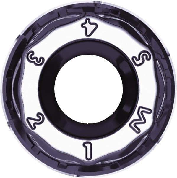 Kyocera - RPGT1605 GM Grade PR1535 Carbide Milling Insert - Megacoat Nano Finish, 5.56mm Thick - Industrial Tool & Supply