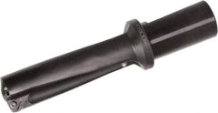 Kyocera - 5.62" Max Drill Depth, 1-7/8" Diam, Indexable Insert Drill - 4 Inserts, 1-1/2" Shank Diam, Whistle Notch Shank - Industrial Tool & Supply