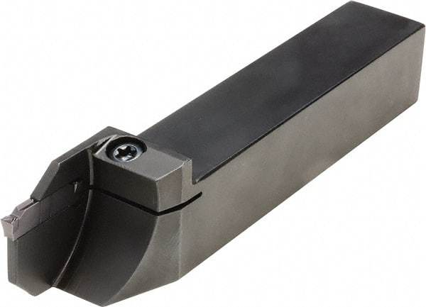 Kyocera - KGD, External, Right Hand, 30mm Max Depth of Cut, 0.118 to 0.157" Groove Width, Indexable Grooving Tool Holder - Multiple Insert Compatibility, 3/4" Shank Height, 3/4" Shank Width, 120.65mm OAL - Industrial Tool & Supply