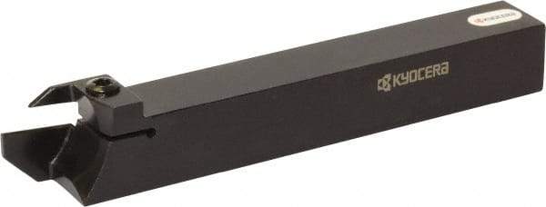 Kyocera - KGM, External, Right Hand, 16.002mm Max Depth of Cut, 2.4 to 3mm Groove Width, Indexable Grooving Tool Holder - Multiple Insert Compatibility, 12mm Shank Height, 12mm Shank Width, 120mm OAL - Industrial Tool & Supply